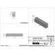 Inritperronband 13/15x25x90 cm links